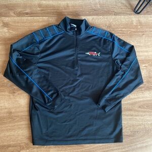 Men's Nike Golf Dri-Fit Size Large Quarter Zip Mock Neck Pullover Sweatshirt